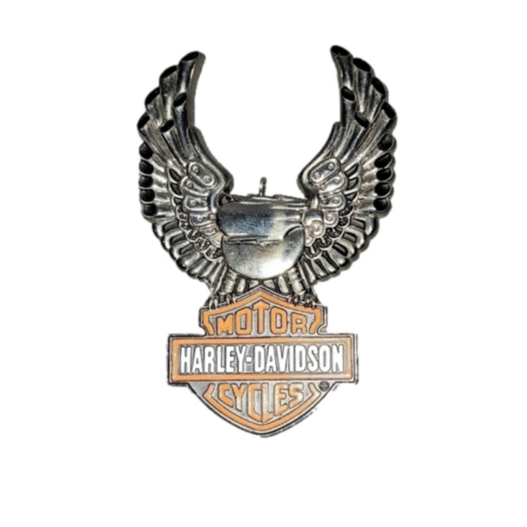 Hallmark Other - 𝅺HARLEY DAVIDSON 2000 Collectors Keepsake ornament "Bar and Shield"